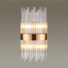 Бра G9 4*33W 220V FOCCO бронзовый/стекло/прозрачный ODEON LIGHT