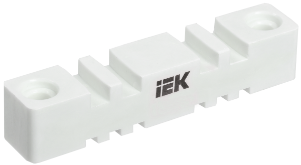 Изолятор шинный плоский ИШП 2P для шин 5мм и 10мм 180мм IEK