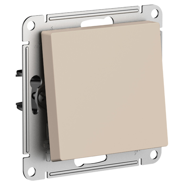 ATLASDESIGN Механизм выключателя СУ 1 кл. 10А песочный IP20 (уп.5шт) Schneider Electric