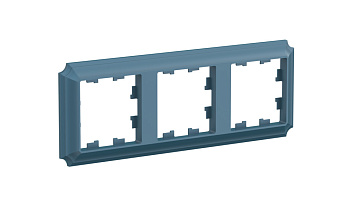 ATLASDESIGN ANTIQUE 3-постовая РАМКА, универсальная, ИЗУМРУД Schneider Electric