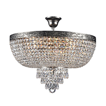 Люстра 6*E27 60Вт Никель Антик IP20 Palace DIA890-CL-06-N Maytoni