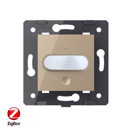 Датчик движения ZigBee, цвет золотой (механизм) Livolo