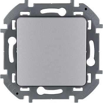 INSPIRIA Механизм выключателя СУ 1 кл 10А алюминий IP20 Legrand
