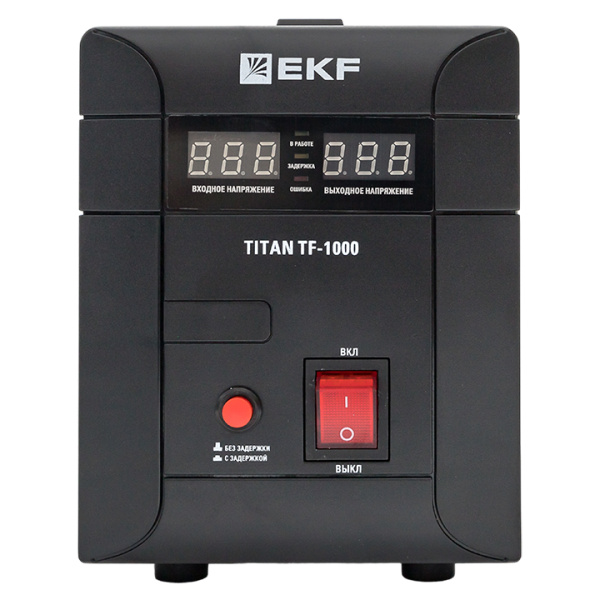 Стабилизатор напряжения электронный напольного исполнения TITAN -TF-1000 EKF