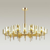 Люстра E14 20*40W DIATRA золотой/янтарный ODEON LIGHT