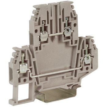 DBC.2GR(Ex), проходной зажим серый 2 уровня 2,5 кв.мм (R) DKC