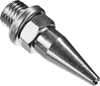 Насадка "ЭКСПЕРТ" смен для клеевых (термоклеящих) пистолетов, длин алюмин насадка для точн работ и труднодоступ мест, d=2,3мм ЗУБР