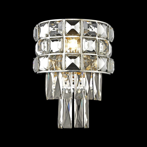 Бра Хром/Прозрачный E14 3*40Вт WE133.03.101 WERTMARK