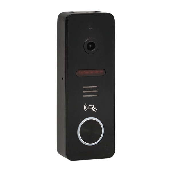 Вызывная видеопанель со счит, ключей CPV-02 чер, 4пр, 1000TVL IP65 EKF