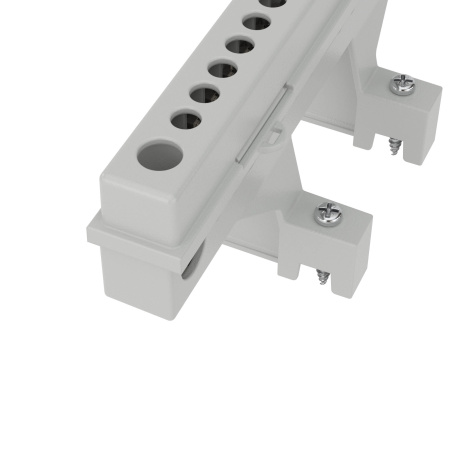 Усиленный клеммный блок (2х8 мод.) в комплекте с крепежом DKC