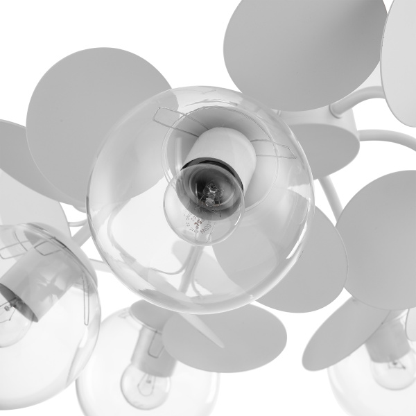 Люстра 6*E27 60Вт Белый IP20 Satellite FR5165PL-06W Freya