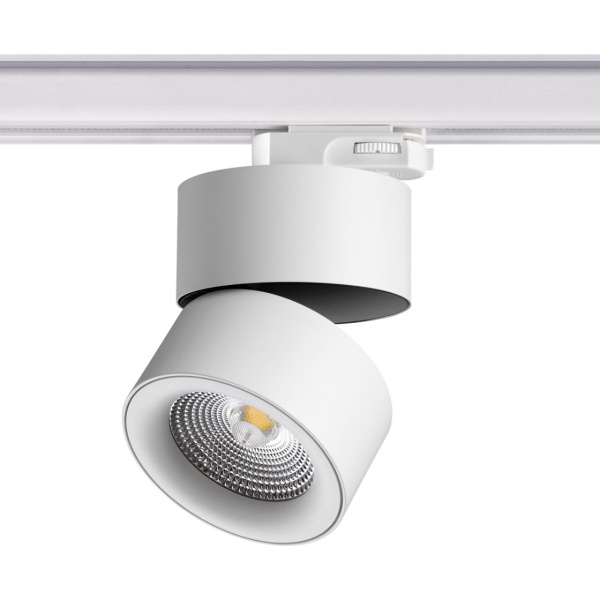 Трехфазный трековый св/д св-к IP20 LED 25W 4000K 2200Лм 100-265V белый GRODA NOVOTECH