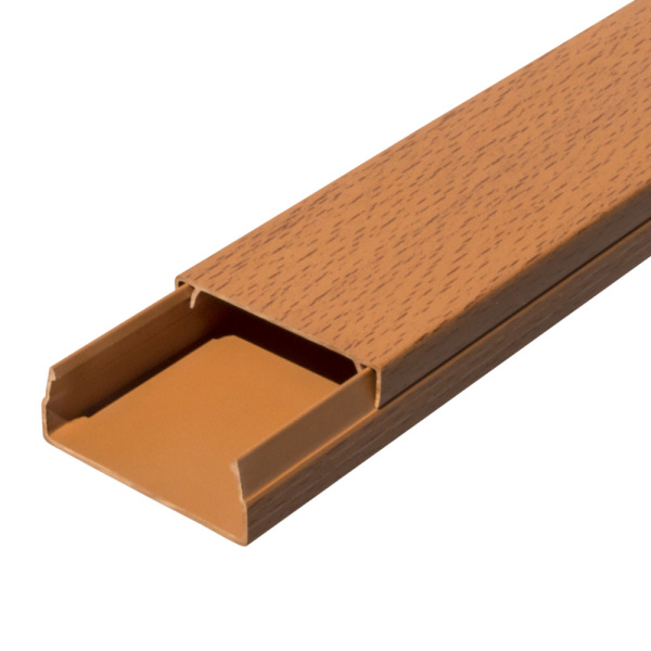 Кабель-канал бук 2-й замок в п/э 40х16 мм (30 м/уп) Промрукав