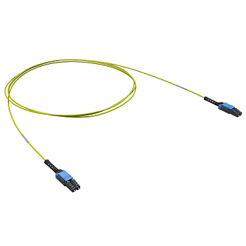 Патчкорд 2ОВ 9/125 OS2, LC-UPC Duplex Uniboot/LC-UPC Duplex Uniboot, 1м DKC