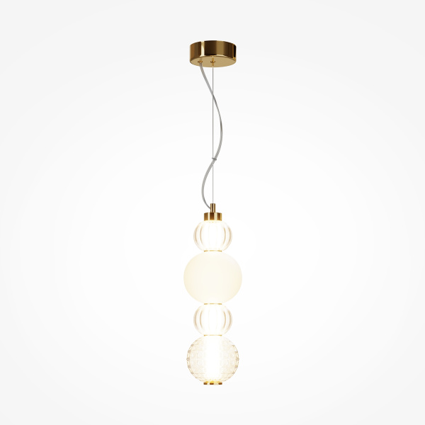 Подвесной светильник 1*LED 17Вт Золото IP20 Collar P069PL-L17G3K Maytoni