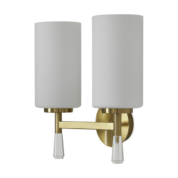 Настенный светильник (бра) 2*E27 40Вт Латунь IP20 Chic FR2031WL-02BS Freya