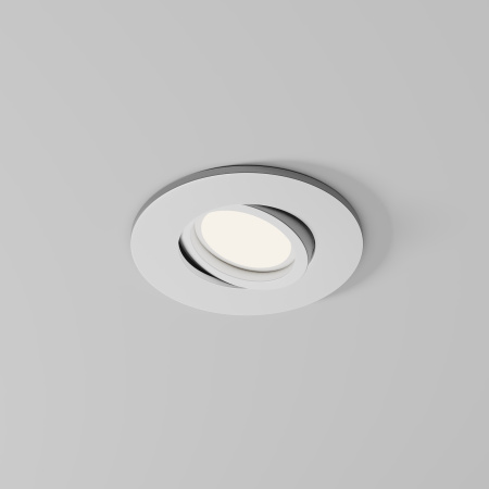 Встраиваемый светильник 1*GU10 10Вт Белый IP65 Downlight DL061-GU10-W Technical Maytoni