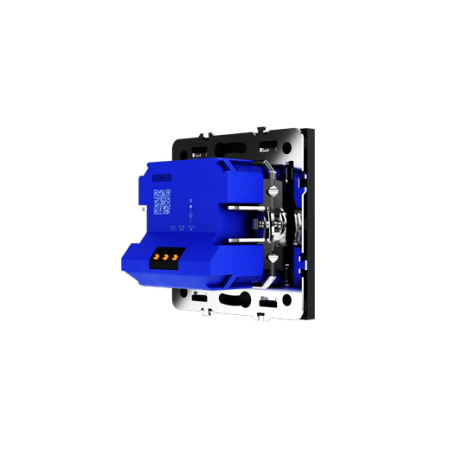 Светорегулятор встраиваемый Voltum S70 поворотно-нажимной 600 Вт, (графит)
