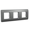 Рамка 3-ая, универсальная, серебряный NEW3-E CHINT