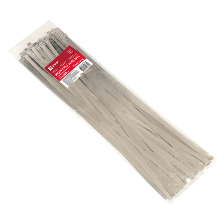 Хомут AISI 316 из нержавеющей стали, 12x680 (100 шт) FlexLock PROxima EKF