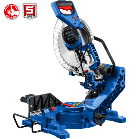 Профессионал ППТ-305-П пила торцовочная с протяжкой, d 305 х 30 мм, 2000 Вт ЗУБР