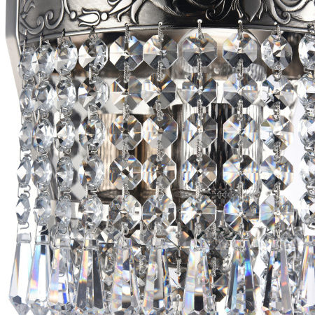 Бра 1*E27 60Вт Никель Антик IP20 Palace DIA890-WL-01-N Maytoni