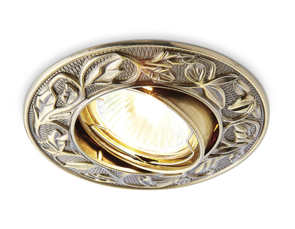 Встраиваемый точечный светильник 711 SB бронза MR16 Ambrella Light