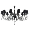 Люстра 12*E14 40Вт Черный и Хром IP20 Intreccio ARM010-12-R Maytoni
