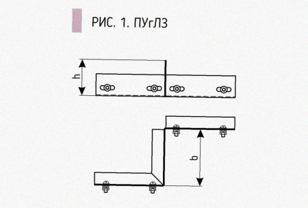 Соединитель-переходник замковый ПУгЛЗ 100х50 УТ1,5, оцинкованный лист, S1,5
