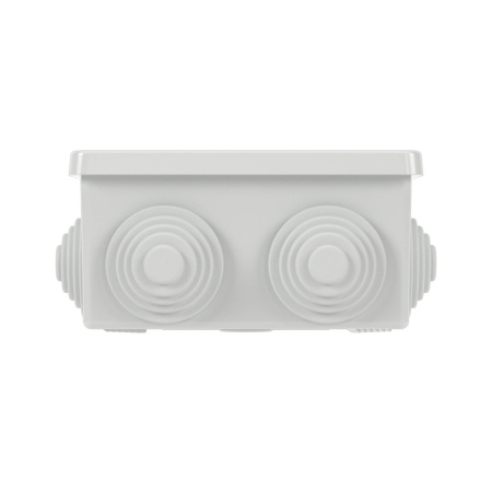 Коробка уравнивания потенциалов, 8 зажимов, 6 вводов д.20мм, 80х80х40мм, IP44 DKC