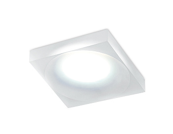 Встраиваемый точечный светильник TN136 WH/FR белый/матовый GU5.3 80*80*32 Ambrella Light