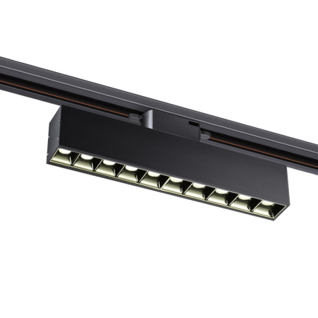 Св-к трековый однофазный IP20 LED 4000K 16W 220V ITER черный B NOVOTECH