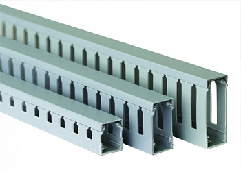 Короб перфорированный, синий RL75 25x30 DKC