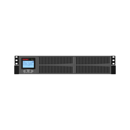 Онлайн ИБП ДКС серии Small Rackmount, 2000 ВА/1800 Вт, 1/1, 8xIEC C13, EPO, USB, RS-232, Rack 2U, 4x9Ач DKC
