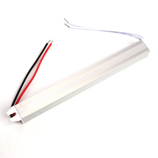 Блок питания для светодиодной ленты 24W 12V (ультратонкий драйвер), LB001 Feron