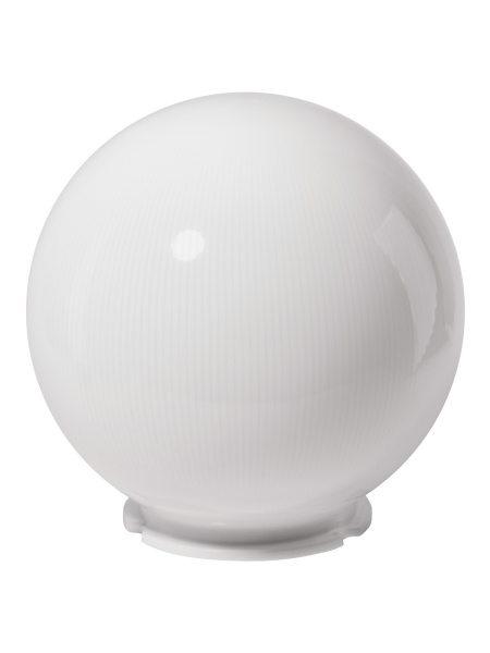 Рассеиватель шар ПММА 250 мм опал призма (байонет 145 мм) TDM