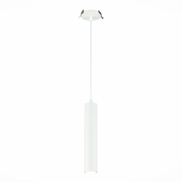 Встраиваемый подвесной светильник Белый GU10 1*50Вт IP20 D54xH290 220В Без ламп ST151.508.01 ST LUCE