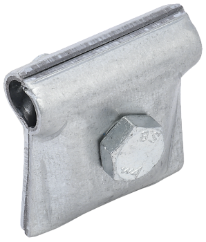 Зажим соединительный круглого проводника 6-12мм оцинкованная сталь IEK Зажим соединительный круглого проводника 6-12мм оцинкованная сталь IEK