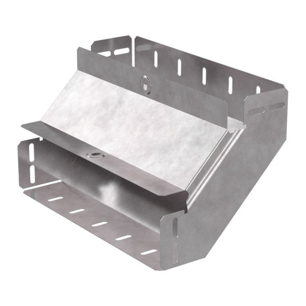 Угол вертикальный внутренний 90 градусов с крышкой Стандарт 300х80 Промрукав