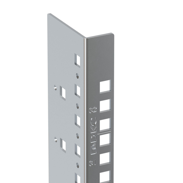 Вертикальные монтажные профили 32U, "L" для напольных 19" IT-корпусов ДКС серии CQE, 2шт DKC