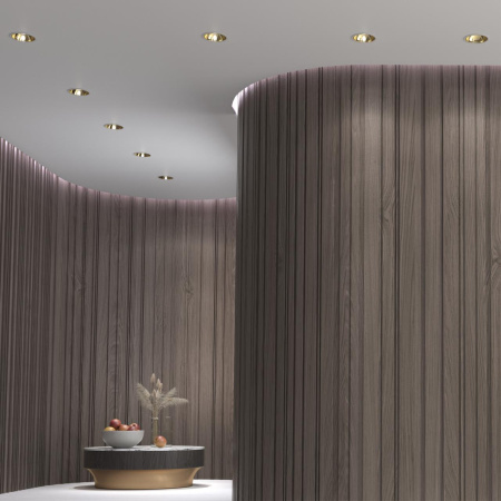 Св-к встр.св/д IP20 LED 4000К 20W 100-265V KNOF белый/золото NOVOTECH