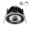 Встр.влагозащищённый димм.св-к IP44 LED 3000К 8W REGEN черный NOVOTECH