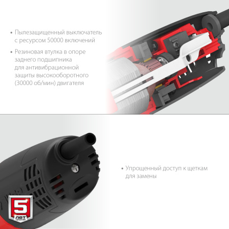 УШМ, УШМ-115-805, 115 мм, 800 Вт, компакт ЗУБР