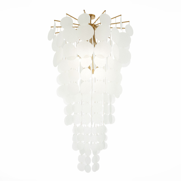 Люстра подвесная Латунь/Белый E14 12*60Вт SL1231.303.12 ST LUCE