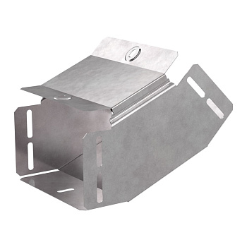 Угол вертикальный внутренний 45 градусов с крышкой Стандарт 150х100 Промрукав