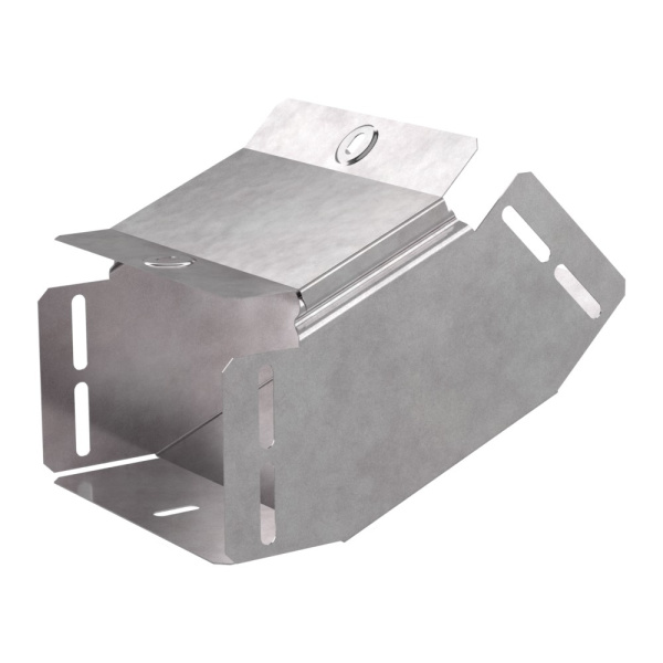 Угол вертикальный внутренний 45 градусов с крышкой Стандарт 150х100 Промрукав