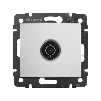 VALENA розетка TV СУ в рамку 10А белый IP20 Legrand