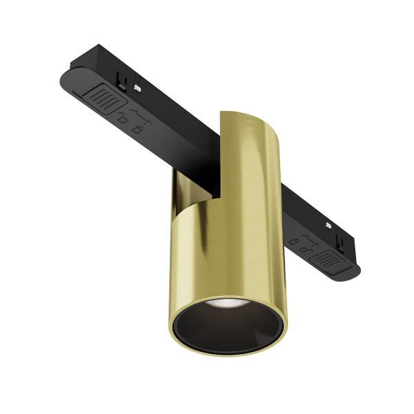 Трековый светильник LED 7Вт Латунь IP20 Magnetic track system Exility TR122-2-7W4K-BS Technical Maytoni