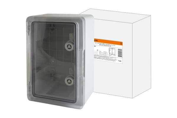 Щит пластиковый ЩМП-0-2, прозр., крышка ABS, IP65, -45 до +75 С, навесной, (350x250x150) TDM