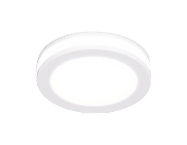 Светодиодный встраиваемый светильник TN140 WH белый LED 4200K 7W D85*30 Ambrella Light